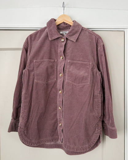 Madewell Lilac Corduroy Jacket