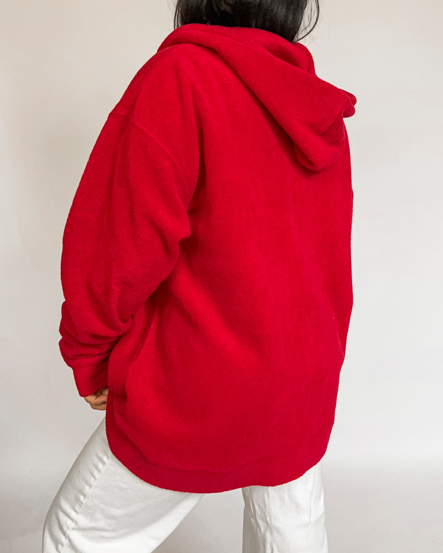 Red Mickey Fleece Hoodie