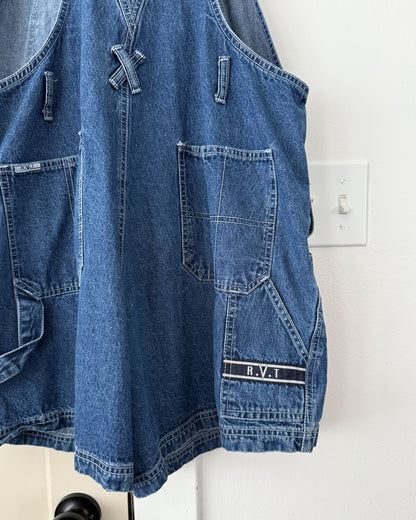 RVT Denim Short Overalls