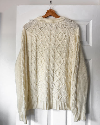 Chunky Cable Knitted Sweater