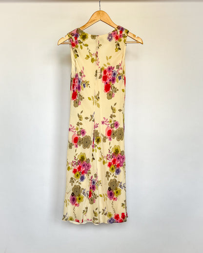 Loft Silk Midi Dress