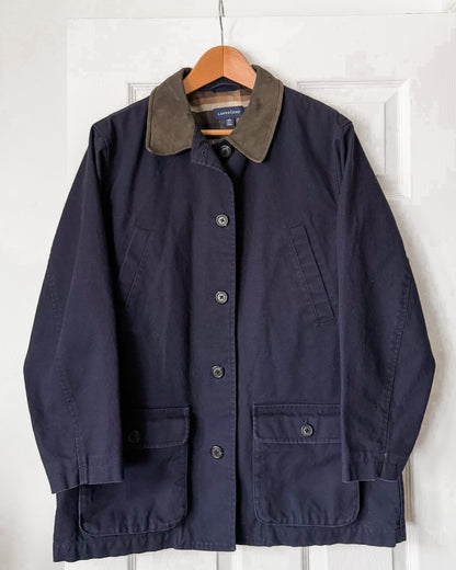 Lands’ End Canvas Flannel Chore Jacket