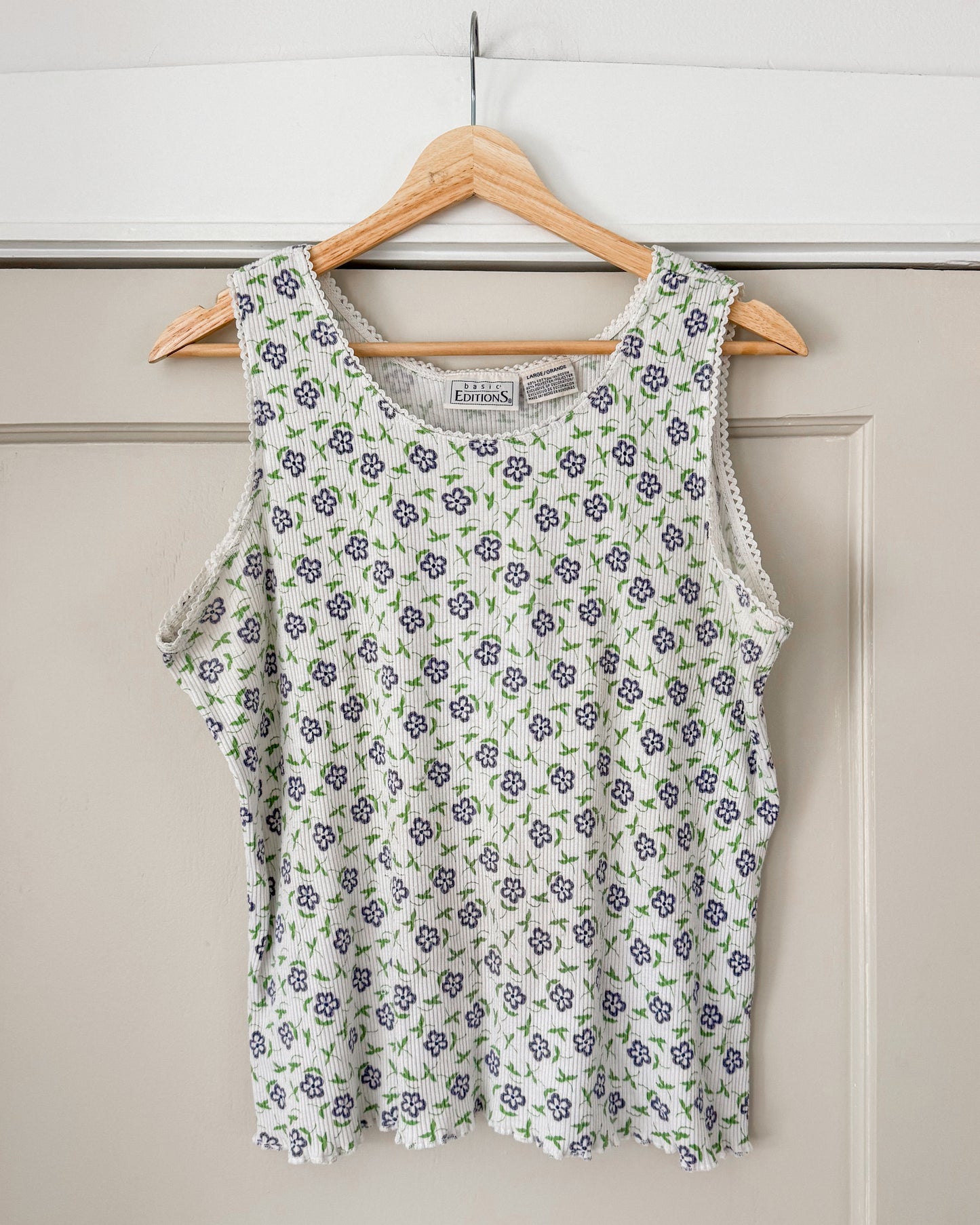 Vintage Floral Tank Top