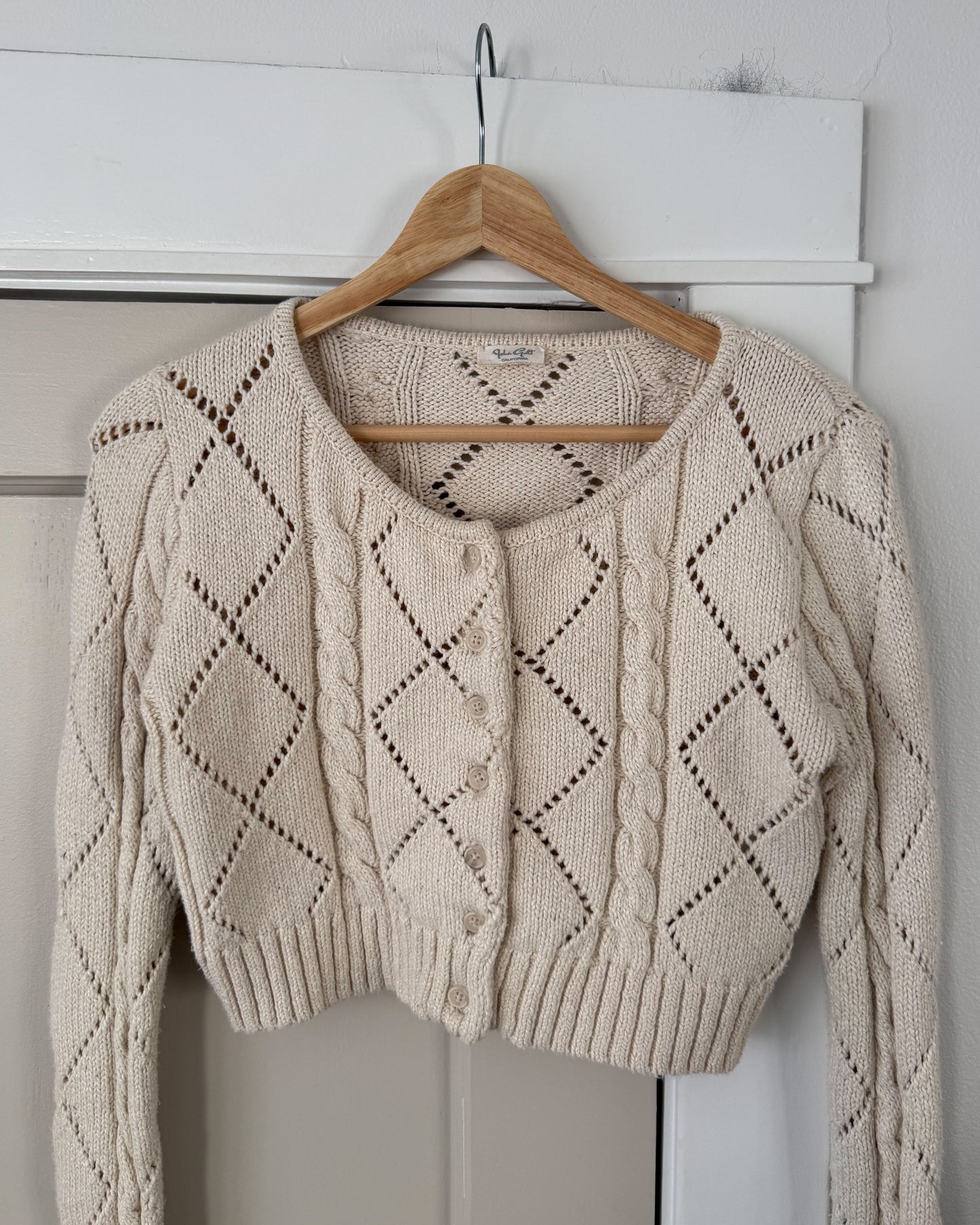 Cropped Knitted Sweater