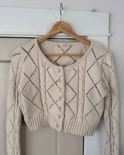 Cropped Knitted Sweater