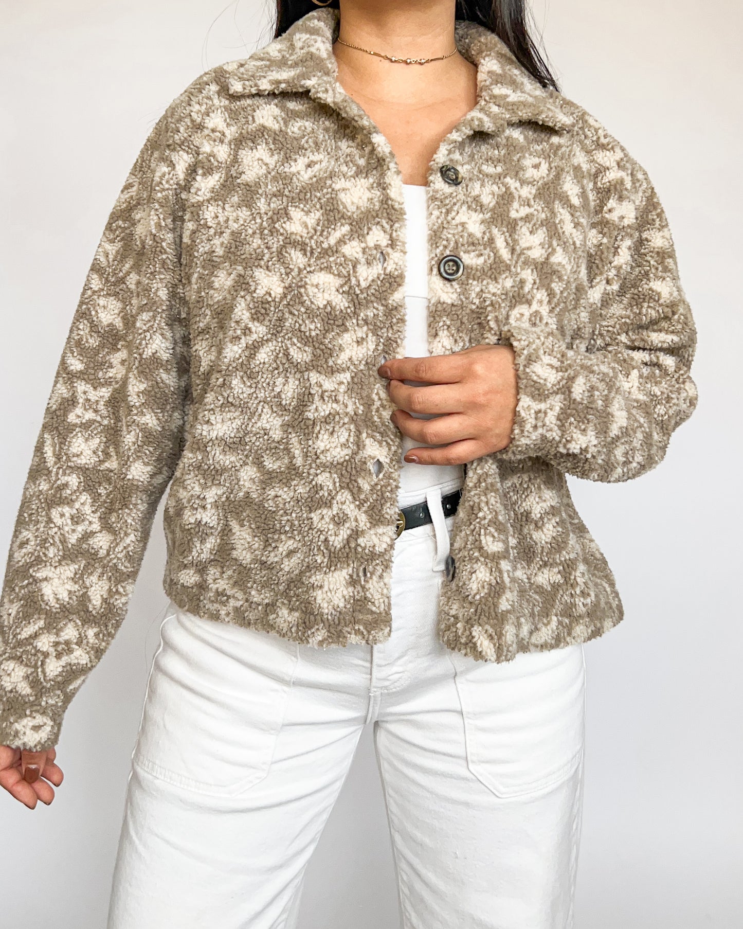 Sherpa Cropped Jacket