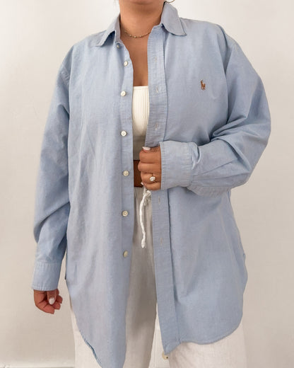 Ralph Lauren Blue Classic Fit Shirt