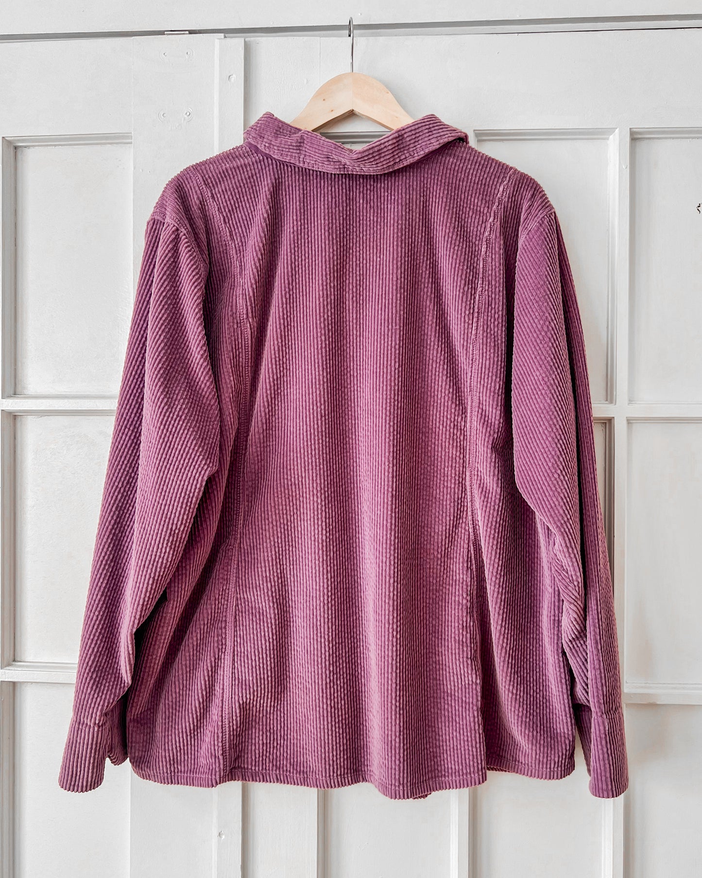 Purple Corduroy Shirt