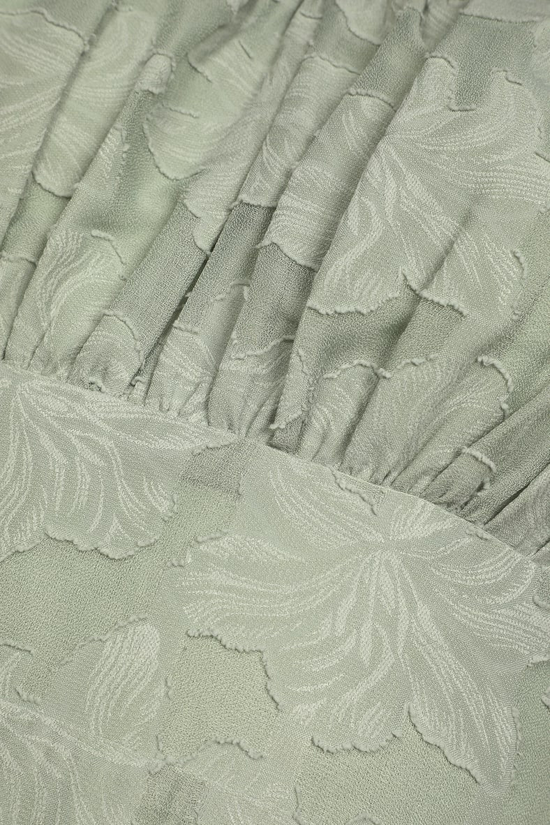 Lulus Sage Green Tie Dress