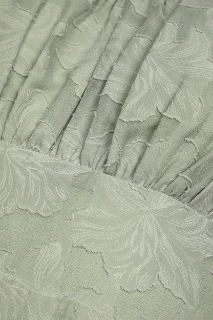 Lulus Sage Green Tie Dress
