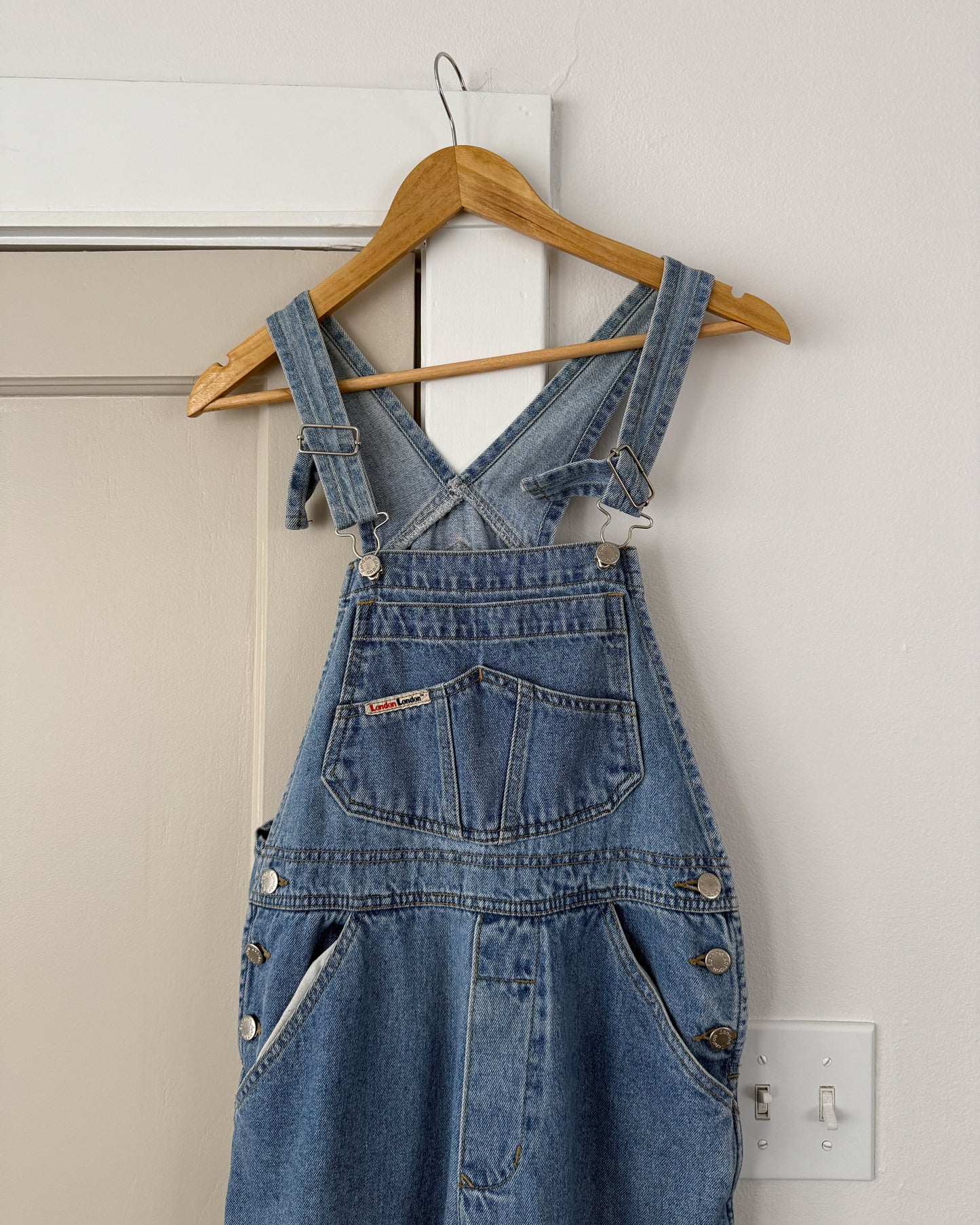 Vintage Denim Overalls