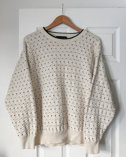 Dotted Knitted Sweater