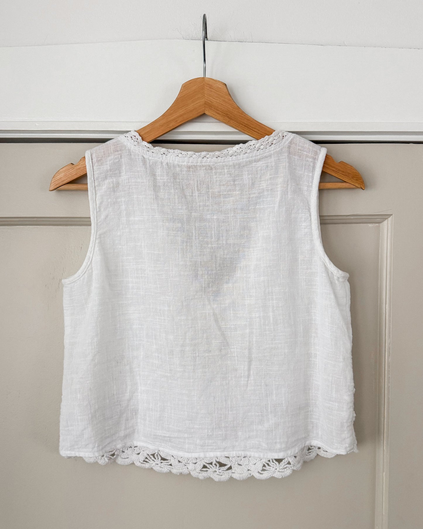 Cotton Knitted Tank Top