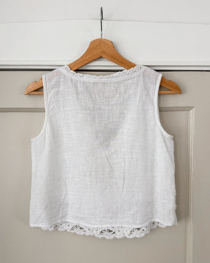 Cotton Knitted Tank Top