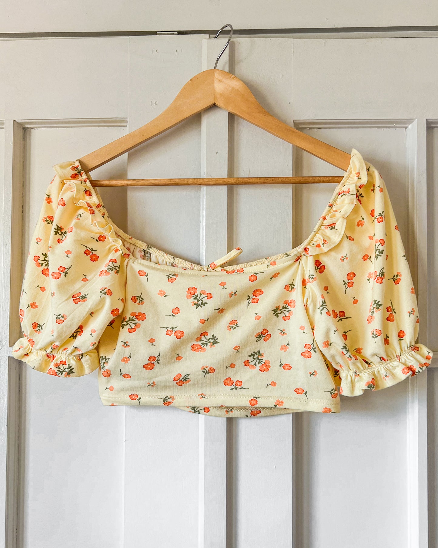 Floral Cropped Top