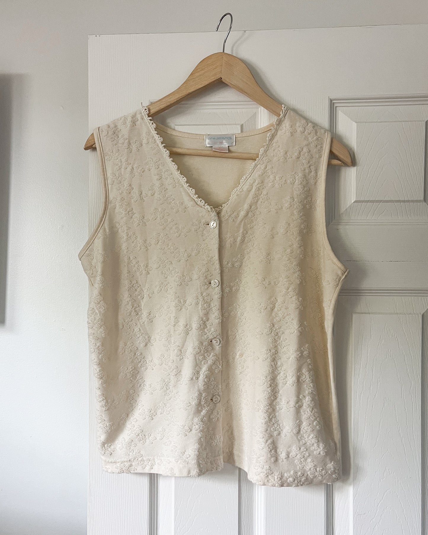 Vintage Textured Tank Top