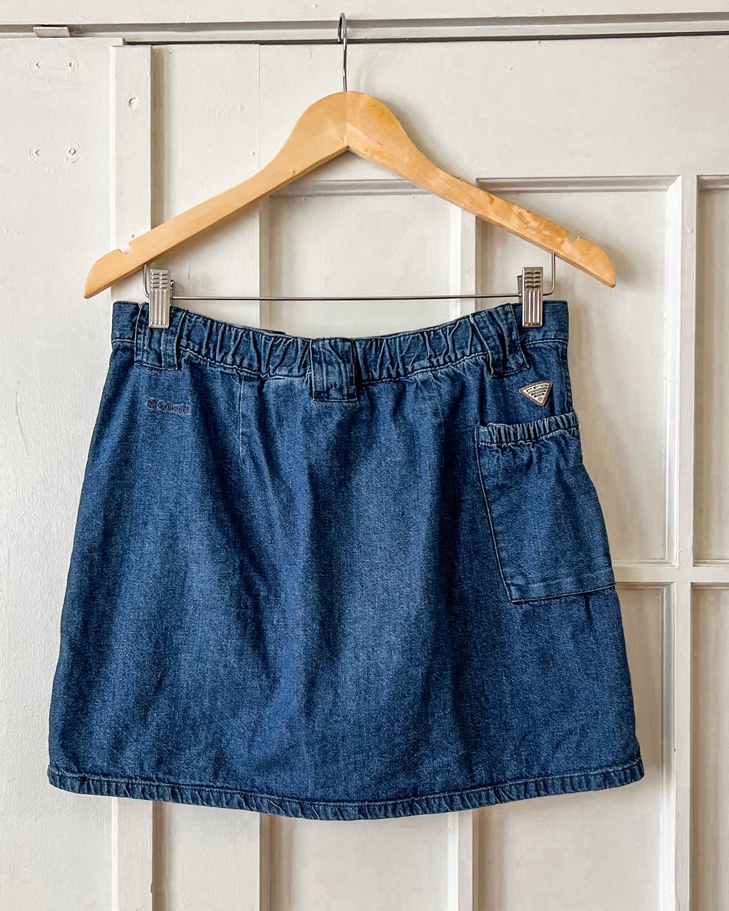 Denim Utility Skirt