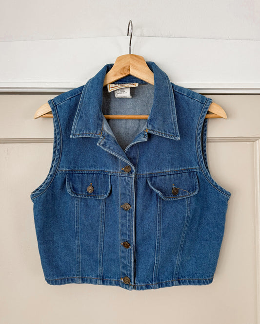 Vintage Denim Vest