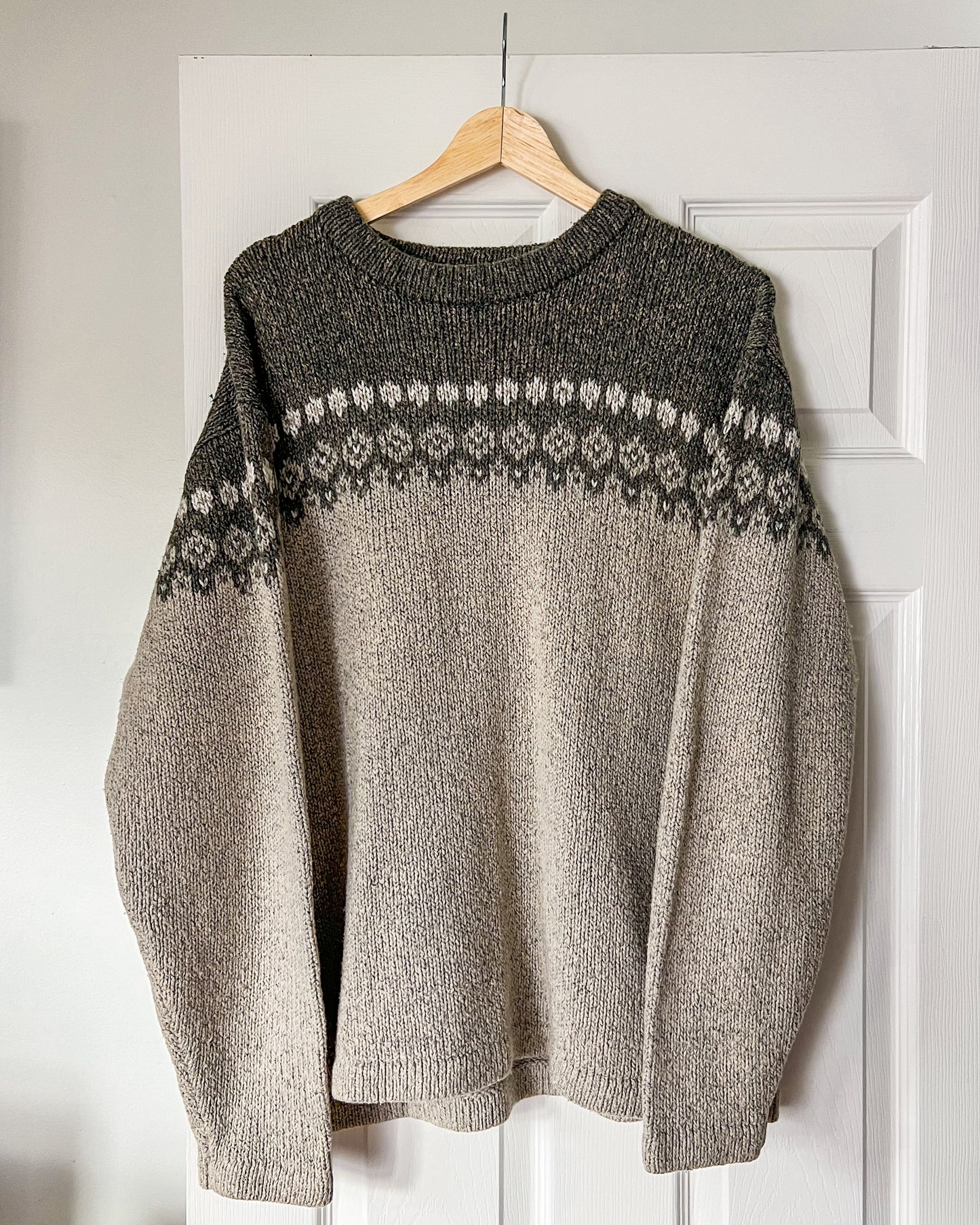 Sonoma Green Knitted Sweater