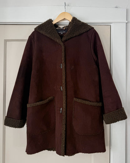 Jones NY 90’s Faux Suede Coat
