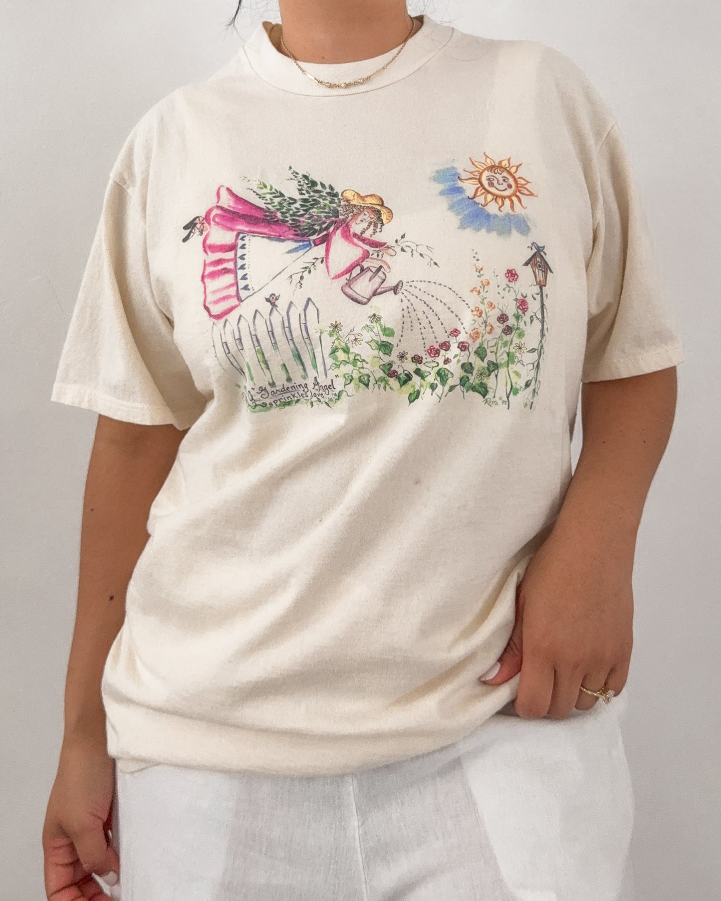 Garden Fairy Graphic T Shirt