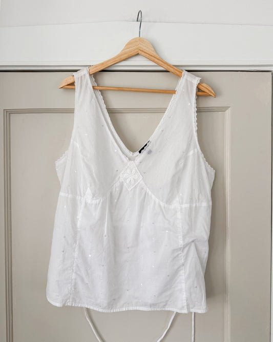 Sheer Cotton Tank