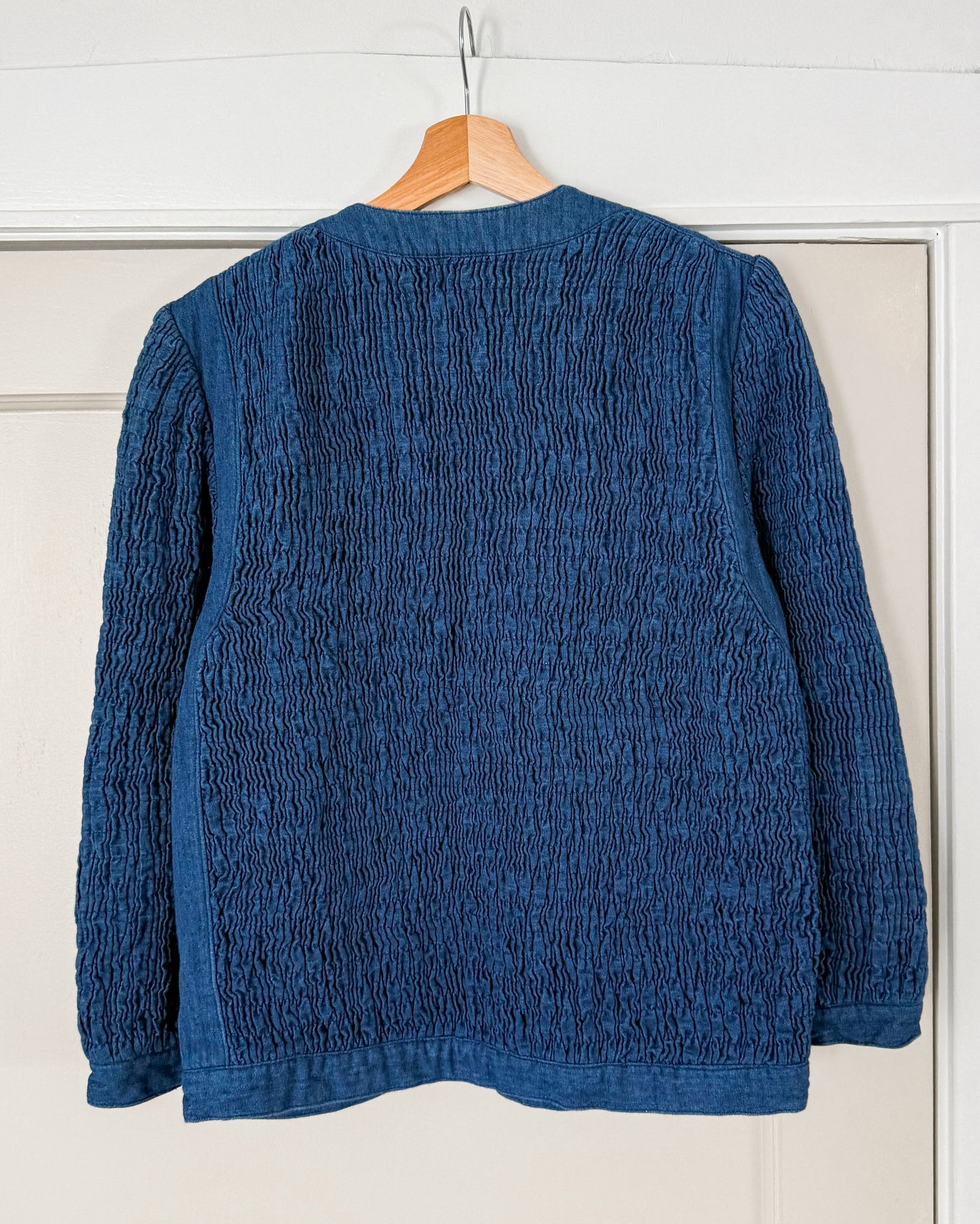 Bis Bis Crinkled Denim Jacket