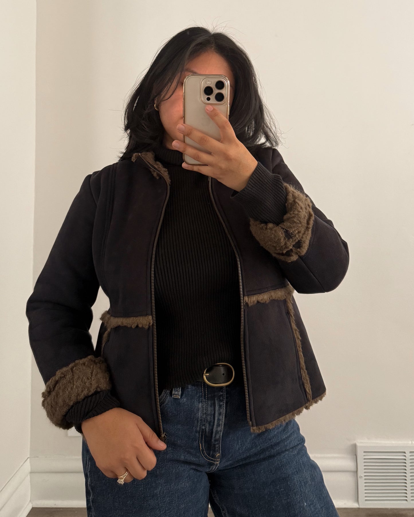 I.E. Relaxed Faux Fur Coat