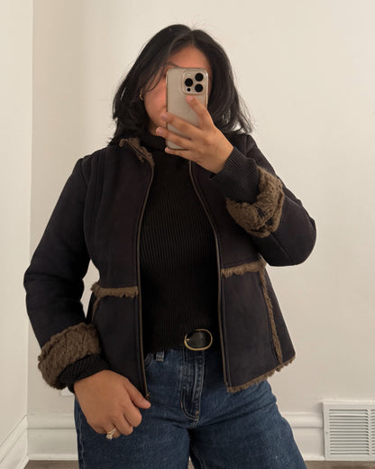 I.E. Relaxed Faux Fur Coat