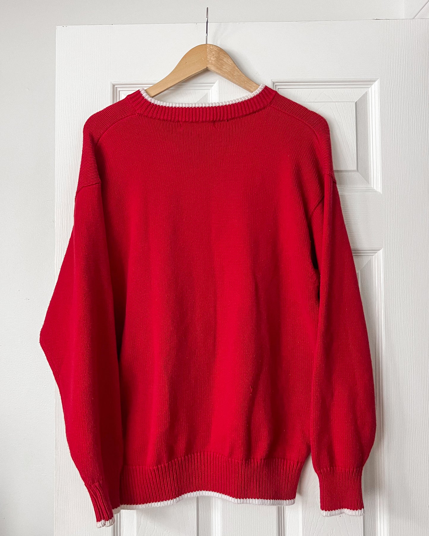 Golf Stamp Knitted Sweater