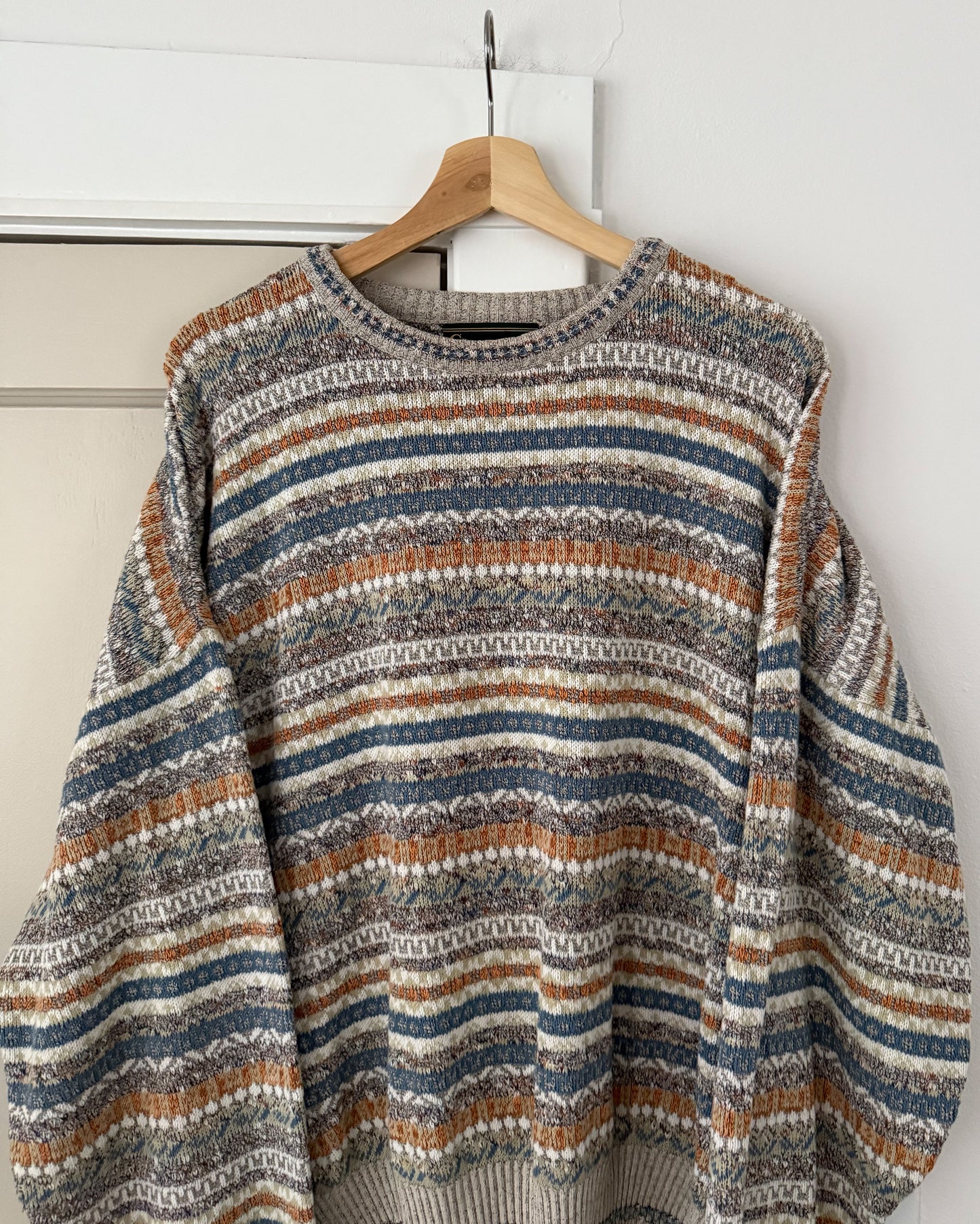 Croft & Barrow Striped Knitted Sweater