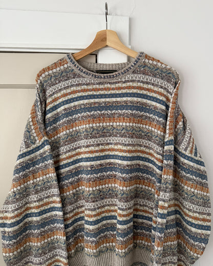 Croft & Barrow Striped Knitted Sweater