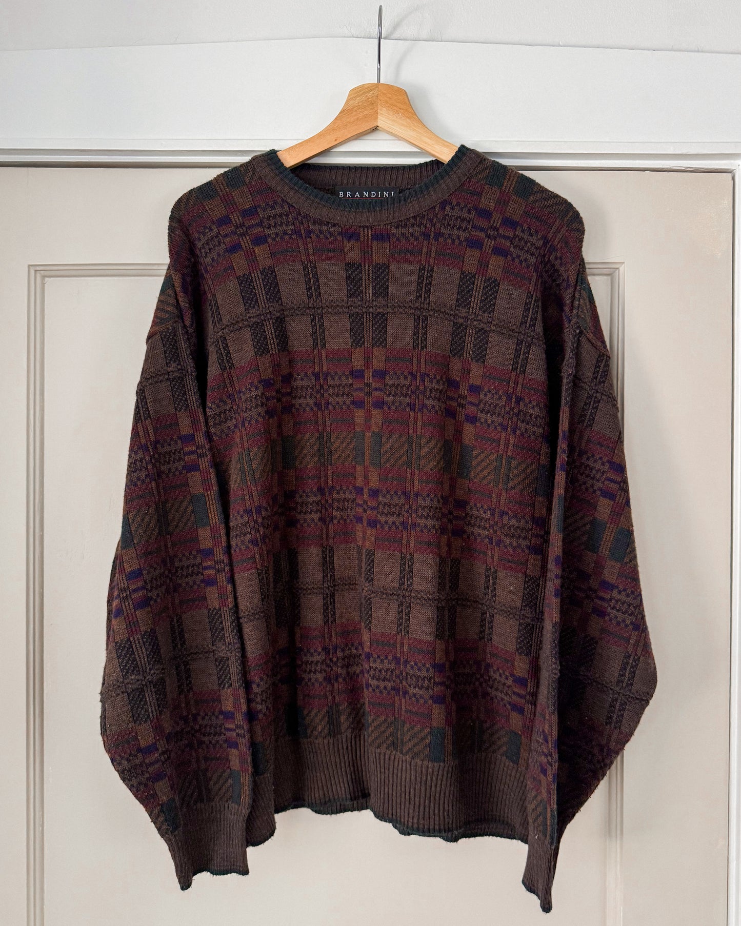 Vintage 90’s Patterned Sweater