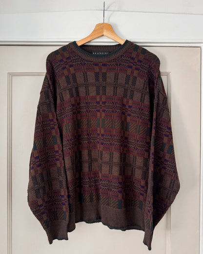 Vintage 90’s Patterned Sweater