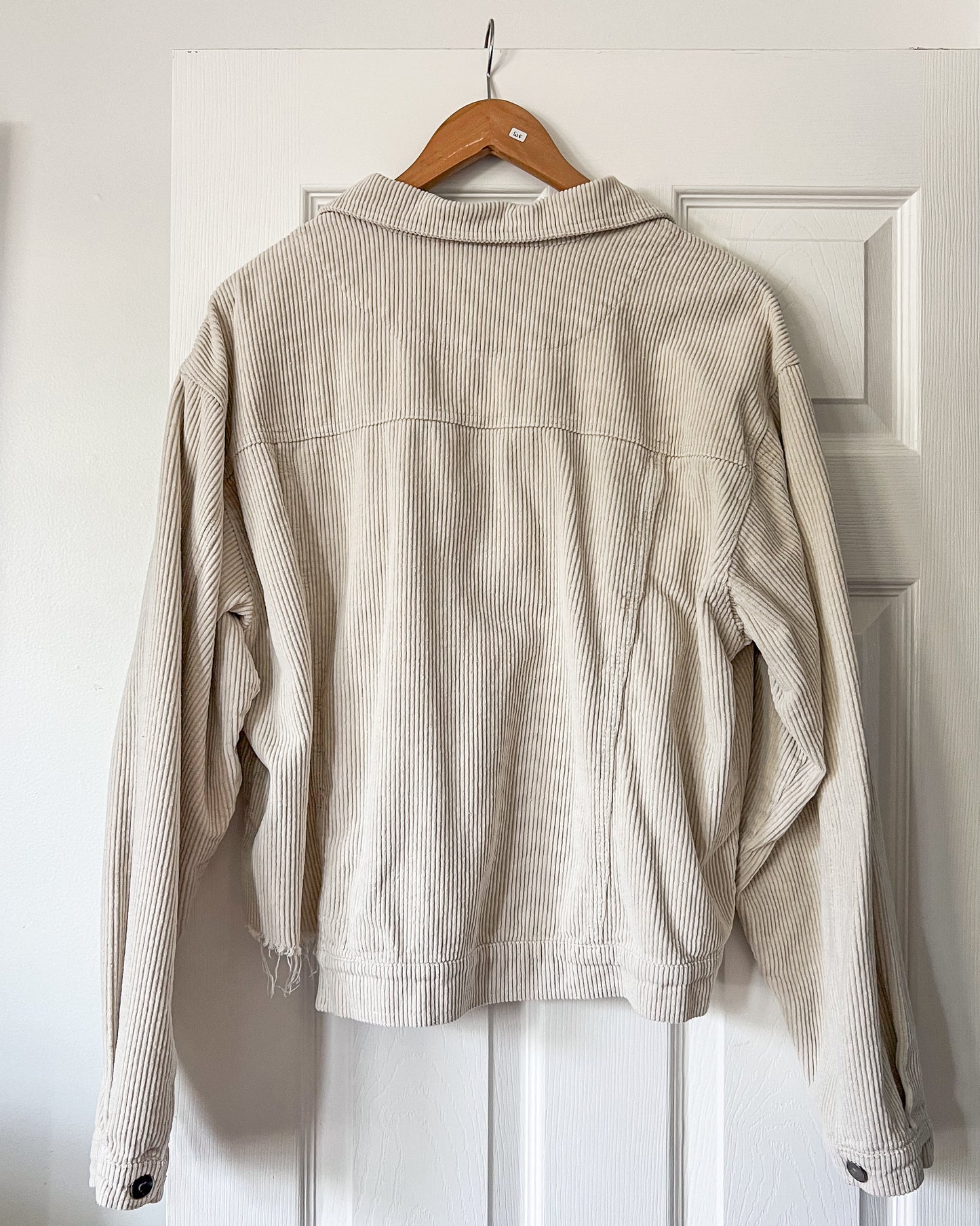 POL Cream Corduroy Jacket