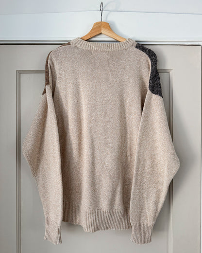 Vintage 90’s Patchwork Orvis Sweater