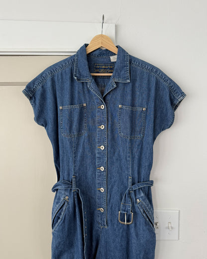 Vintage Denim Coveralls
