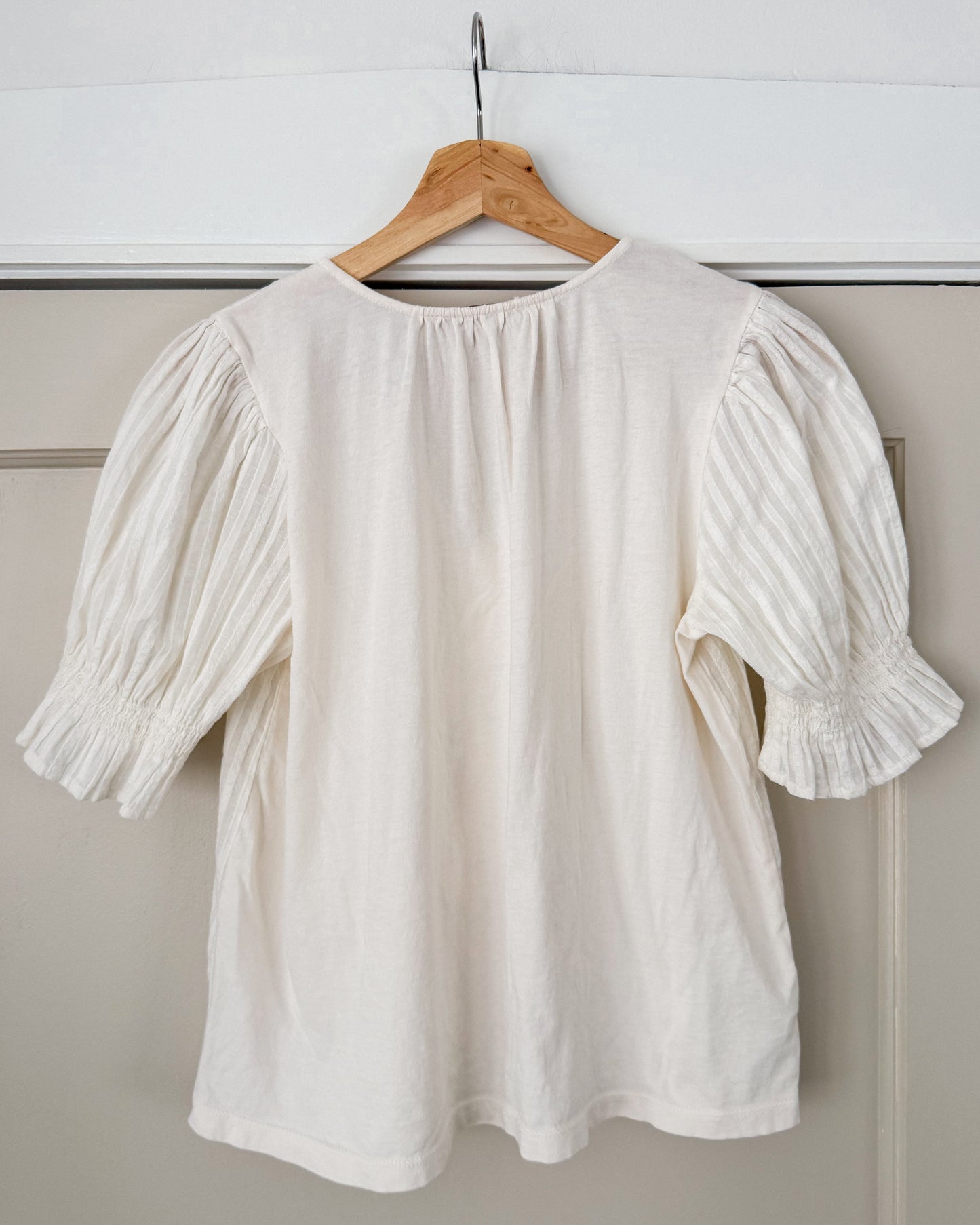 Loft Sheer Striped Blouse