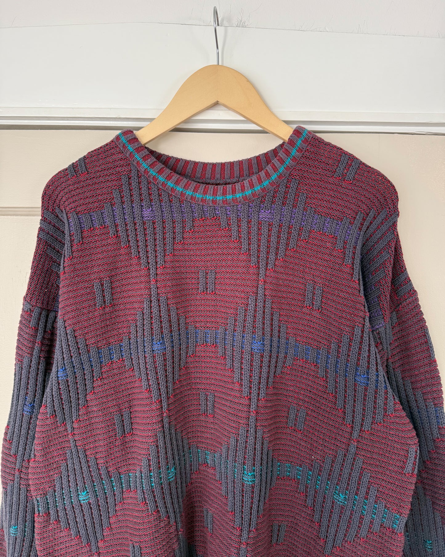 Vintage Cotton Knitted Sweater