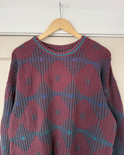 Vintage Cotton Knitted Sweater