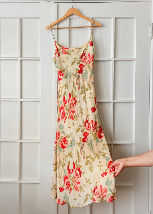 Yellow Floral Dress