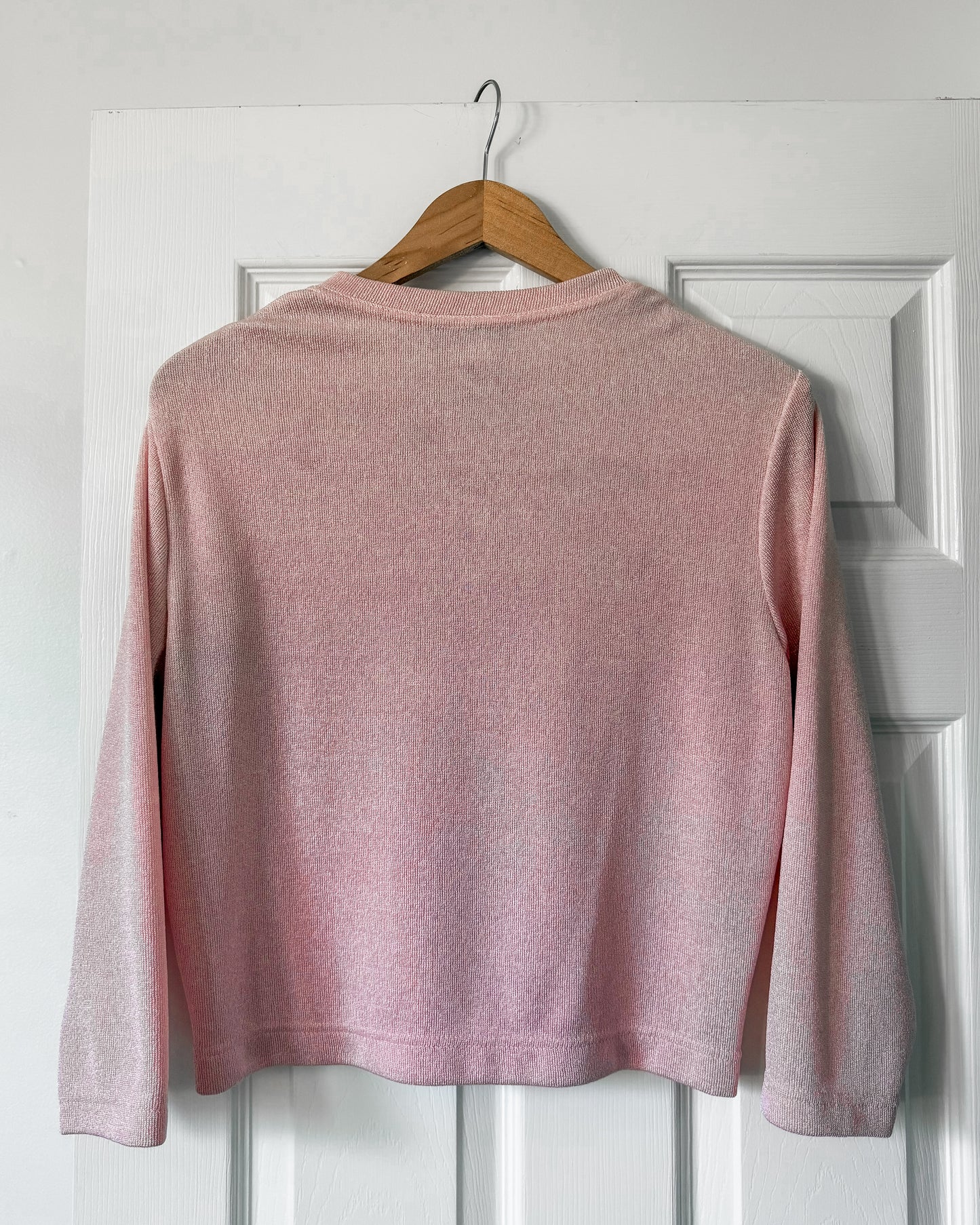 Vintage Pink Floral Button Cardigan