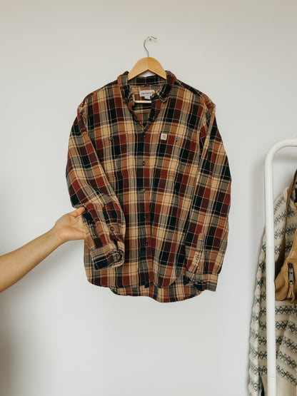 Carhartt Plaid Button Up