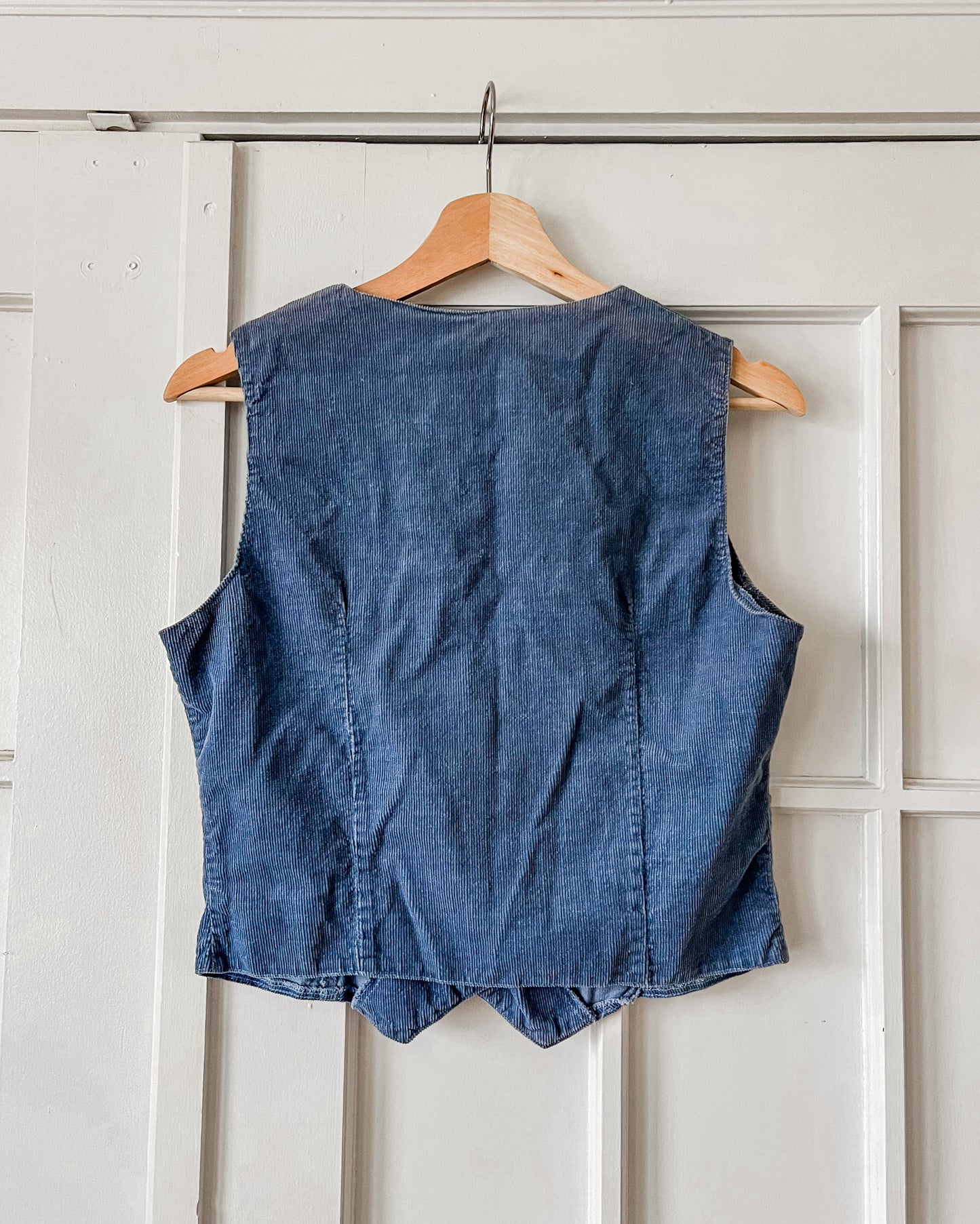 Blue Corduroy Vest
