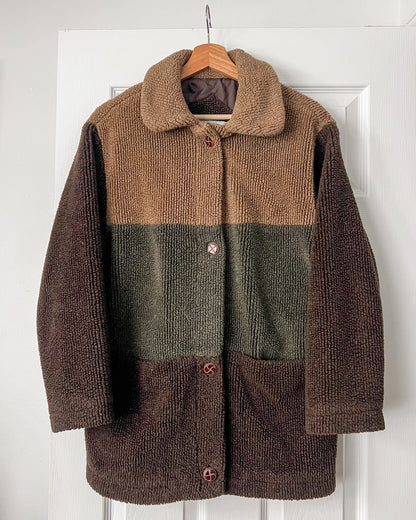 Fleece Colorblock Jacket