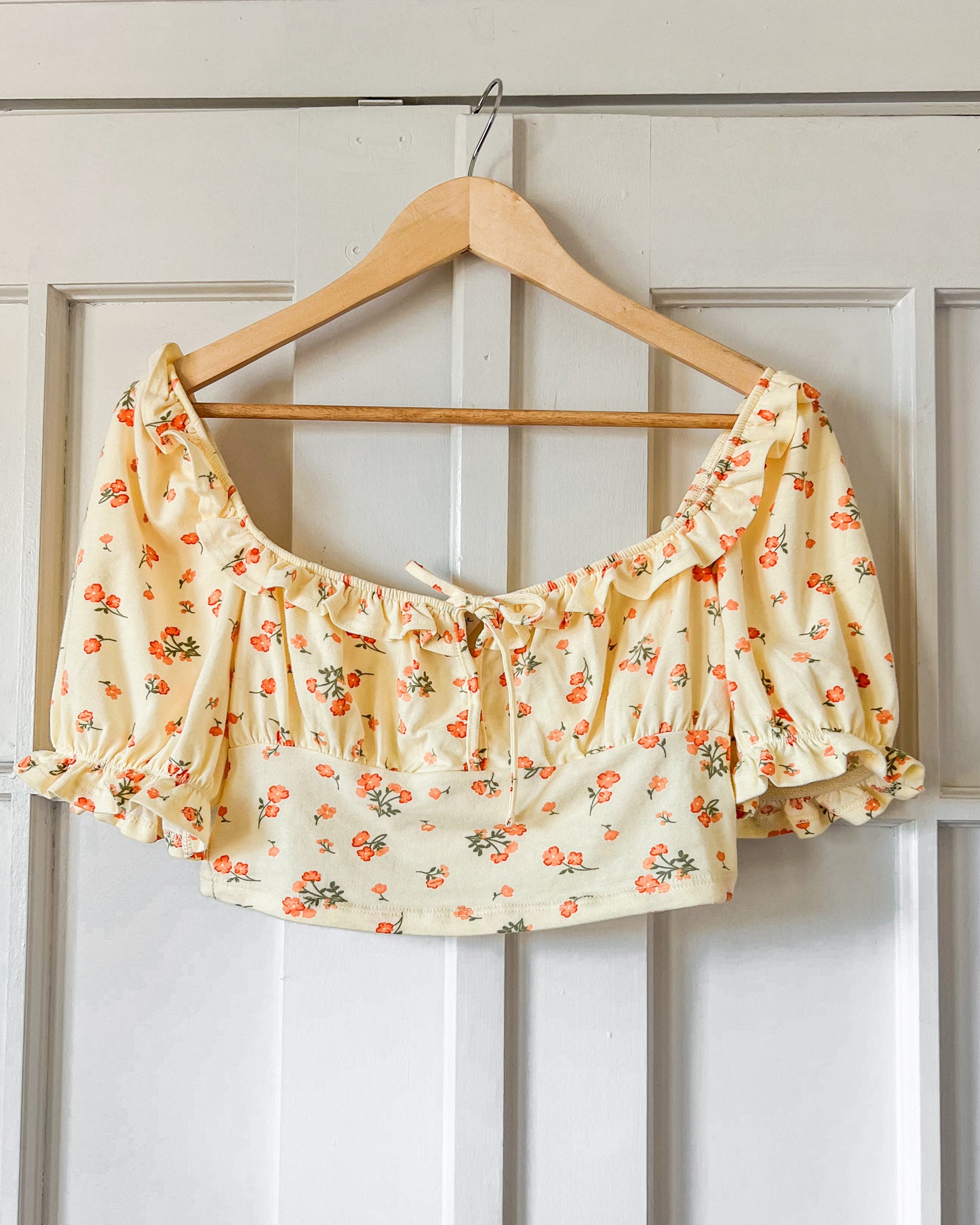 Floral Cropped Top