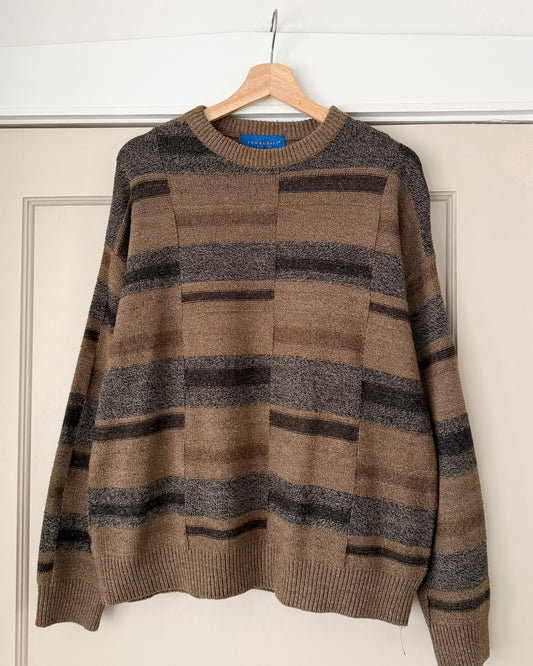 Towncraft Brown Knitted Sweater