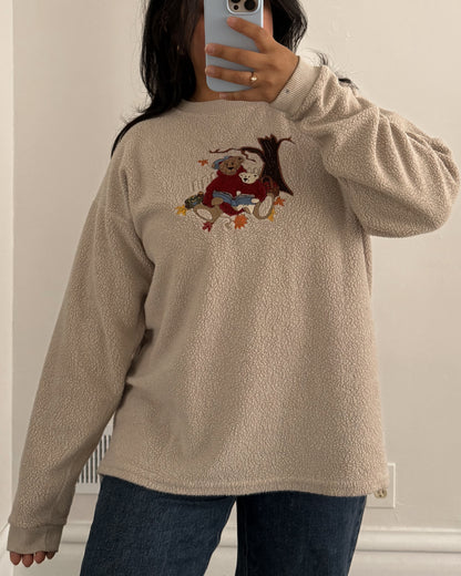 90’s Bear Fall Crewneck Sweater