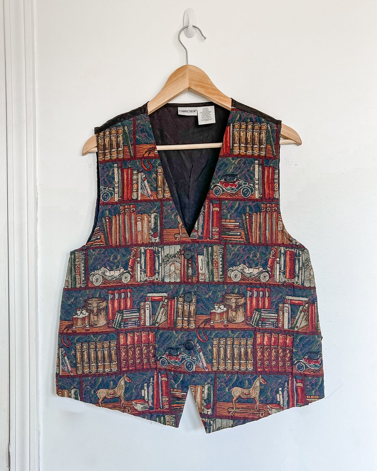 Library Tapestry Vest