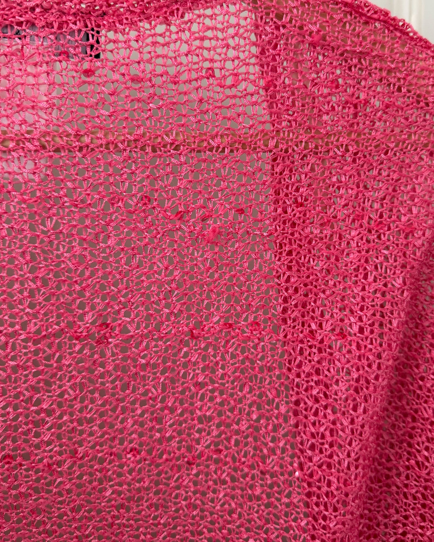 Jones NY Pink Short Sleeve Cardigan